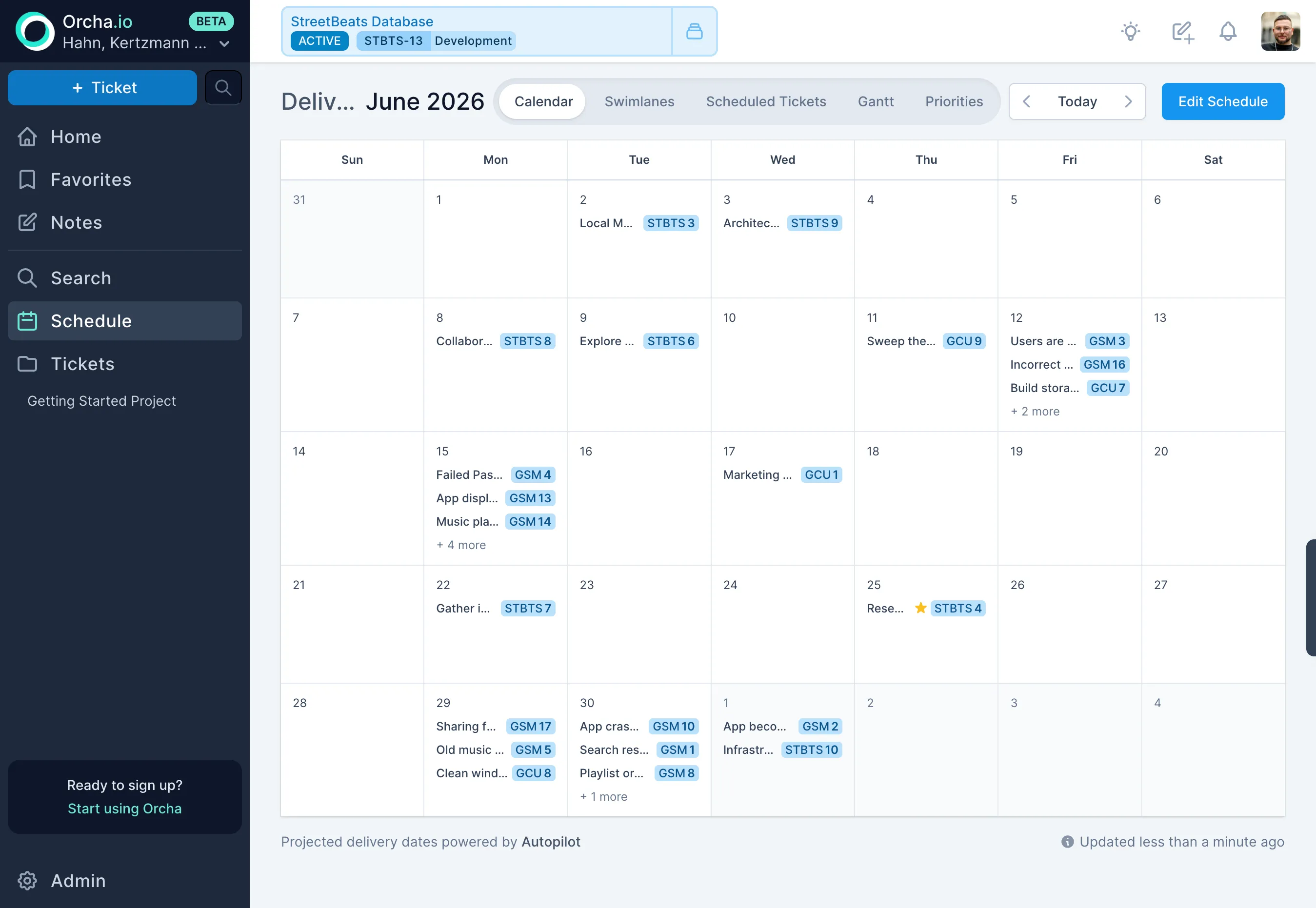Schedule Calendar